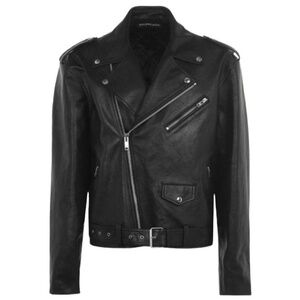 Balenciaga Oversized Leather Jacket